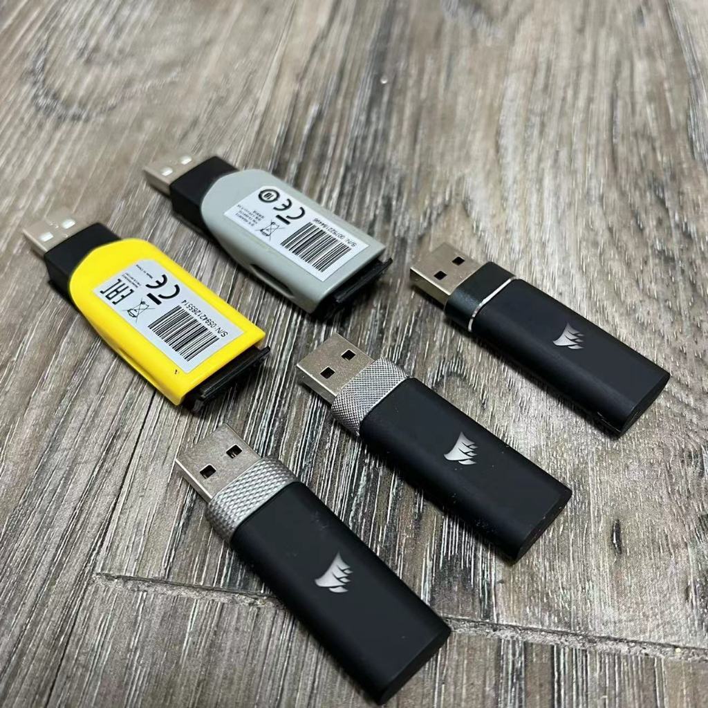 ใหม่เปลี่ยนชิ้นส่วนหูฟังสําหรับ Corsair RGB HS80 ตัวรับสัญญาณ USB ชุดหูฟังสําหรับเล่นเกมไร้สายสําหรั