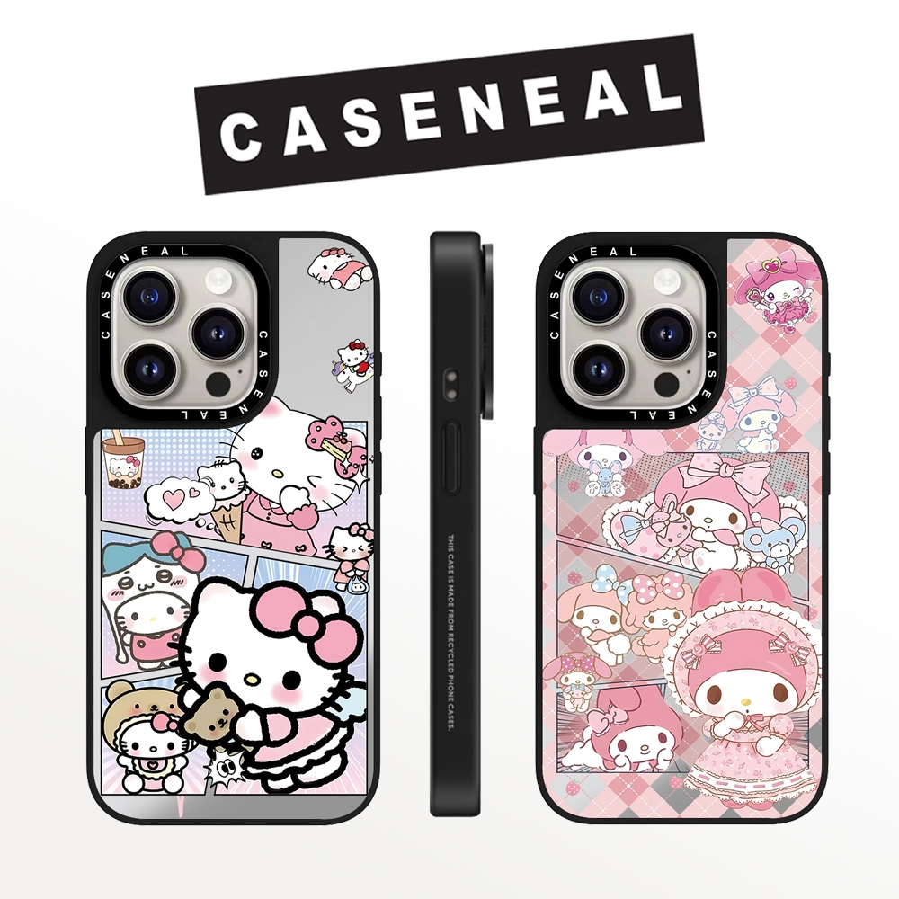 Drop proof CASENEALเคสโทรศัพท์สําหรับiPhone 17ProMax 17pro 17 air 16promax 16 15promax 15 14promax 13 13Promaxเคสแข็งการ์ตูนภาพประกอบ12PromaxกรณีiPhone11คุณภาพสูง