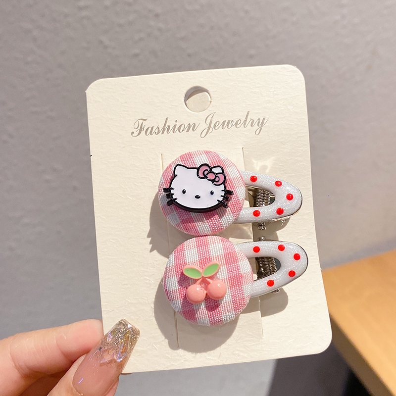 กิ๊บติดผมลายการ์ตูนสำหรับเด็กผู้หญิง เครื่องประดับผมสไตล์เกาหลี - รูปที่ 6