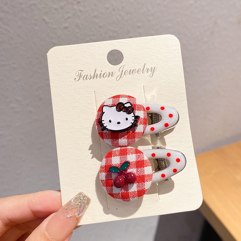 กิ๊บติดผมลายการ์ตูนสำหรับเด็กผู้หญิง เครื่องประดับผมสไตล์เกาหลี - รูปที่ 7