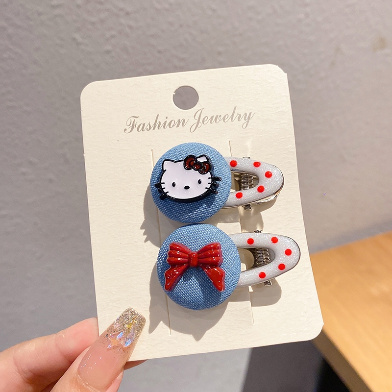 กิ๊บติดผมลายการ์ตูนสำหรับเด็กผู้หญิง เครื่องประดับผมสไตล์เกาหลี - รูปที่ 5