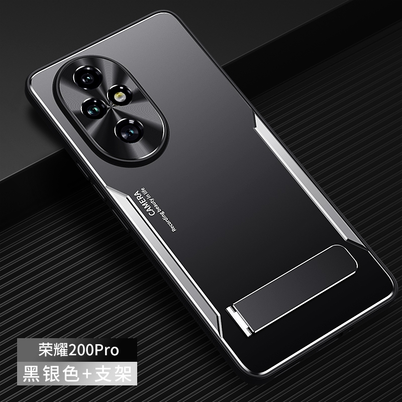 เคส Honor 200 Pro สำหรับ Honor 200 Pro【อลูมิเนียมอัลลอยด้าน + TPU + PC เคสโทรศัพท์ กันกระแทก 】