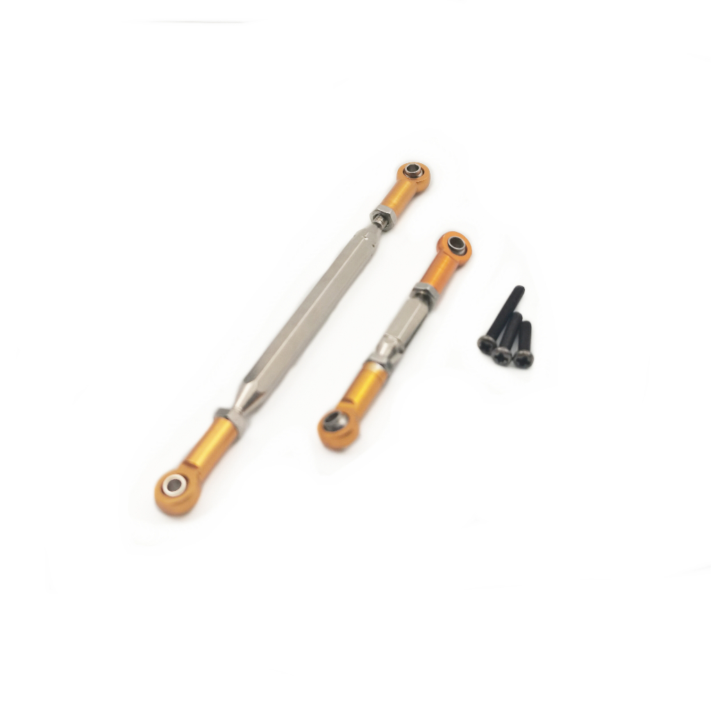 MN99S MN82 MN82S MN78 MN168 RC รถโลหะอะไหล่อัพเกรดโลหะพวงมาลัยดึงRodเชื่อมต่ออุปกรณ์เสริมชิ้นส่วน