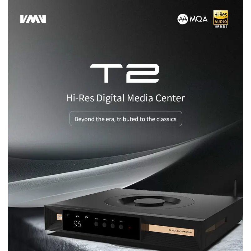 SMSL T2 Digital Play Pure CD Player Lossless Audio Player