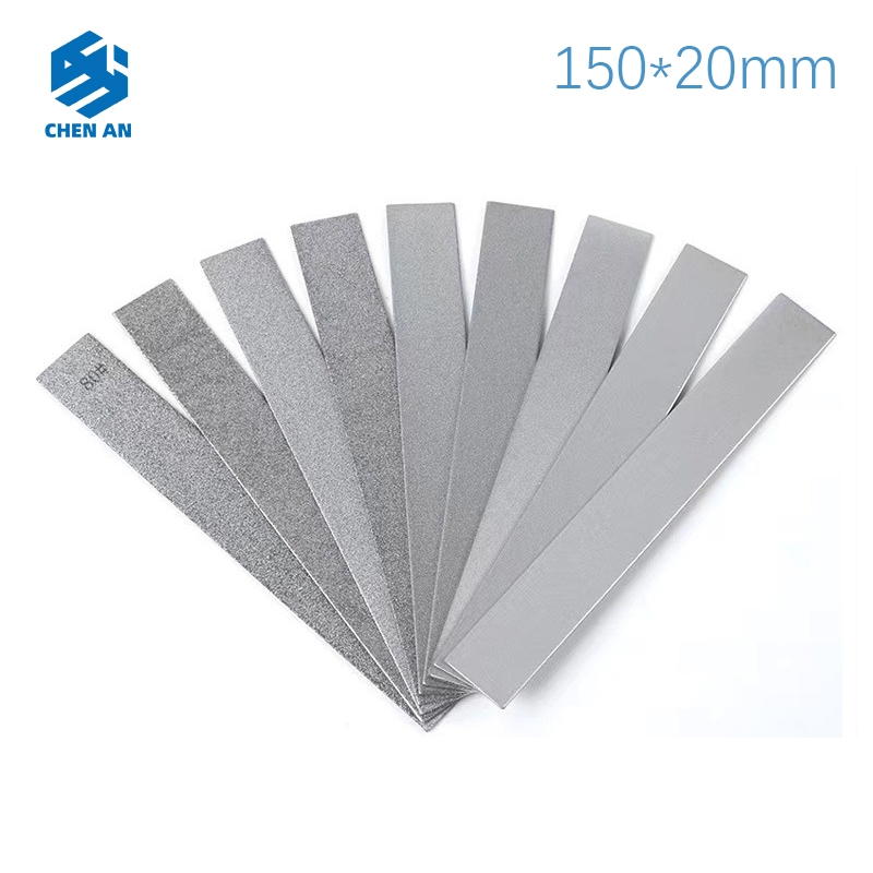 CHEN AN (1PCS) เพชรสี่เหลี่ยมบดชิ้น 150 * 20 มม.มีด Sharpener Sharpening บดเครื่องมือพร้อมสต็อก