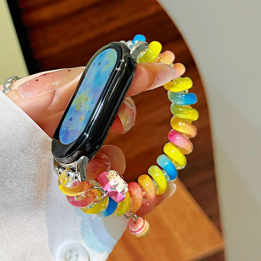 Elastic Watch Strap For สาย mi band 10 Strap mi band 8 / mi band 9 Strap mi band 9 สาย Watch Strap B