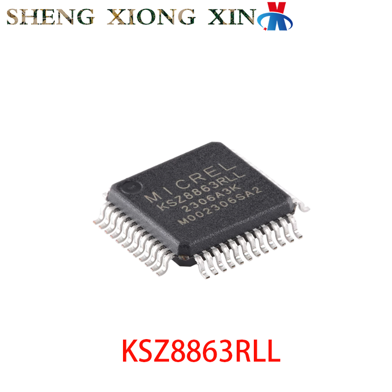 KSZ8863RLL 48-LQFP สวิตช์อีเธอร์เน็ต KSZ8863 วงจรรวม
