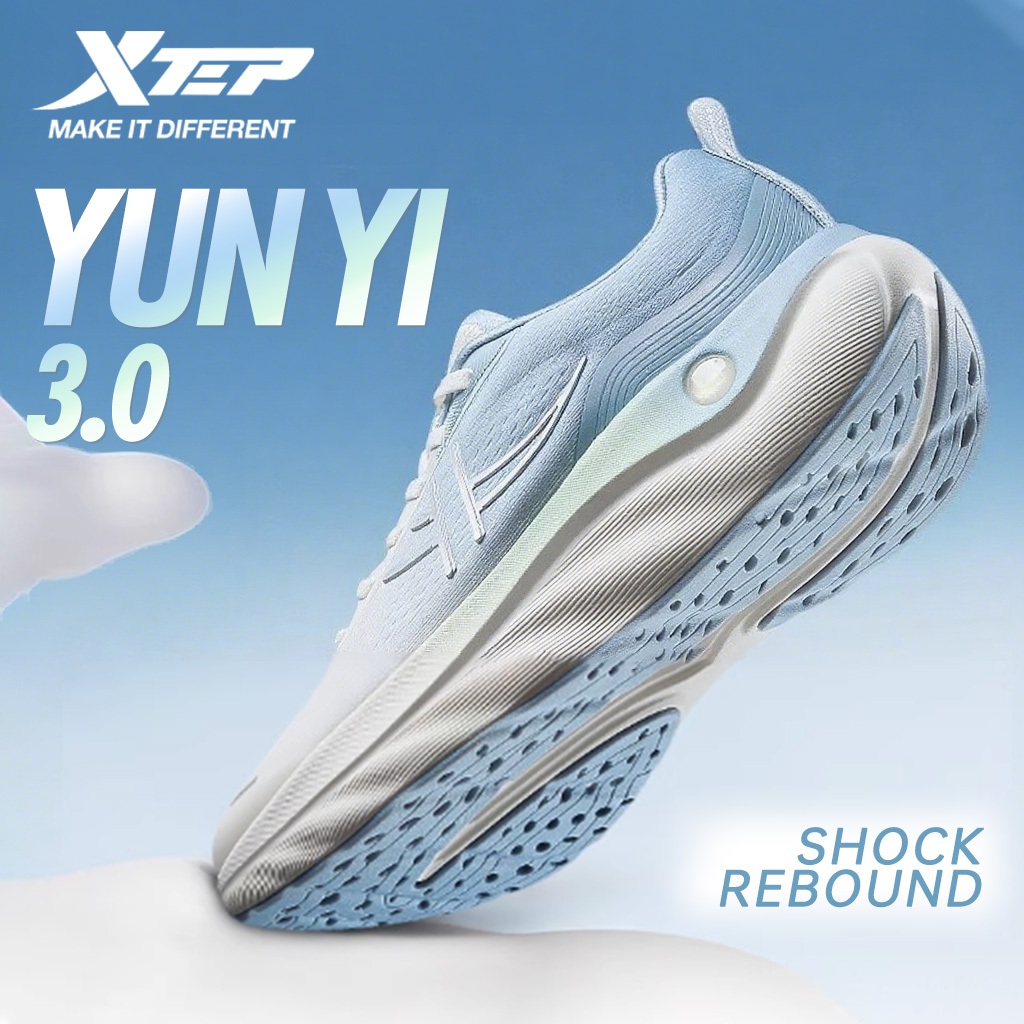【xtep】Yun Yi 3.0 | Super soft รองเท้าวิ่งรุ่นพื้นหนากันกระแทก