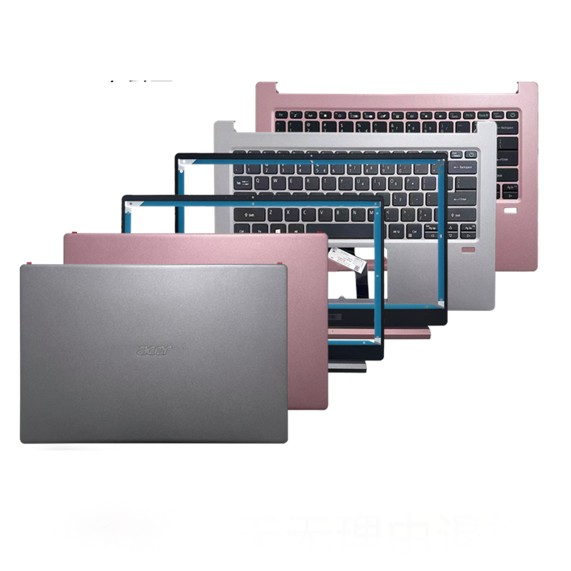 SF314-57G ใหม่สําหรับ Acer Swift3 SF314-57 N19H4 ฝาหลัง LCD Top Case/LCD Bezel สีชมพูสีเทา 60.HJEN8.