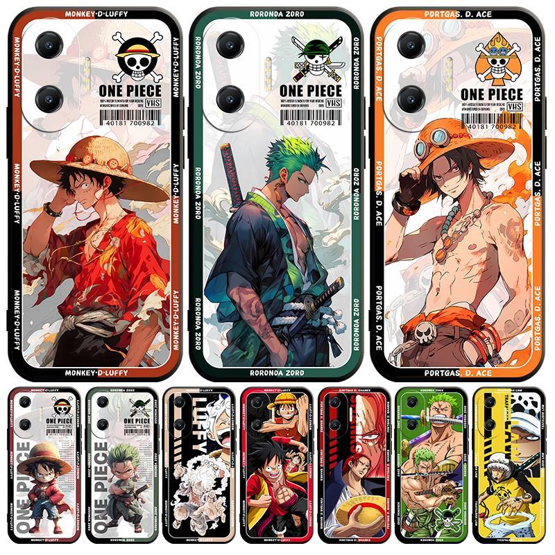 เคสสําหรับ xiaomi poco F7 5G LUFFY One Piece มุมขวาปกอ่อน
