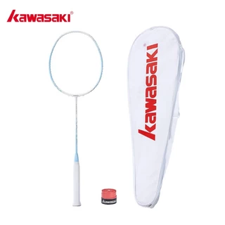 KAWASAKI คาวาซากิคาร์บอนไฟเบอร์เต็มไม้แบดมินตัน GLACIER 5U 18-30LBS เหมาะสําหรับ Fessional Players 40T Speed Racket