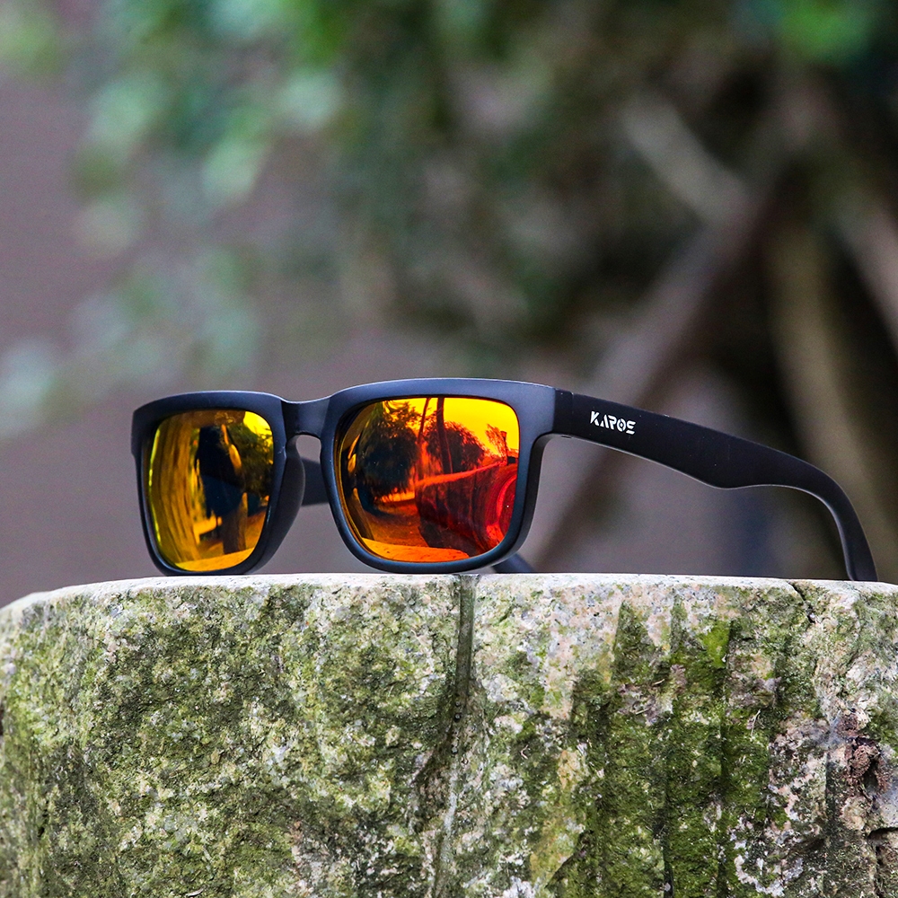 KAROS แว่นกันแดดป้องกันแสงสะท้อนโพลาไรซ์สำหรับคนขับรถ Unisex UV400 เหมาะสำหรับการเดินทางกลางแจ้ง ตกปลา ชายหาด และเดินป่า