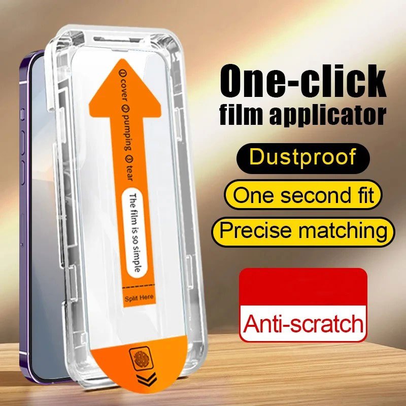 สําหรับ Oneplus ACE5 13R 10R 9RT 7 7T 6T Nord CE 4 3 Lite N100 N10 Auto-Dust One-คลิกติดตั้งกระจกนิร