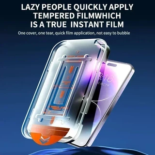 Auto-Dust One-คลิกติดตั้งกระจกนิรภัยสําหรับ Samsung S25 FE S24 S23 S22 S20 FE S10 Lite Note 20 Note 10 Lite ป้องกันหน้าจอ