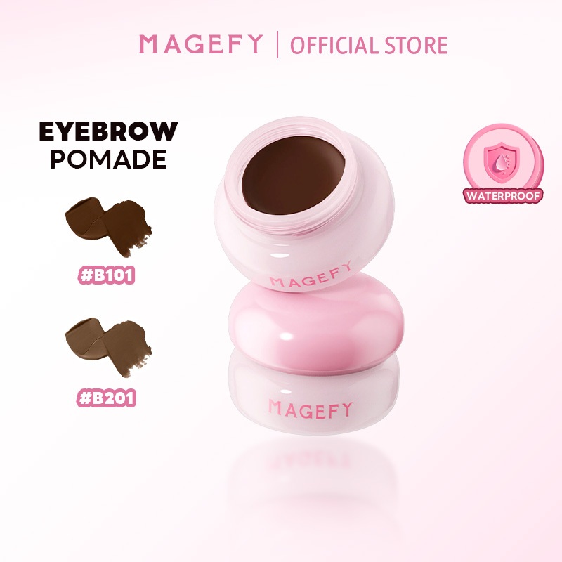 MAGEFY เจลแต่งคิ้วกันน้ำกันเลอะ- เม็ดสีสูง ติดทนนาน และอเนกประสงค์ E05