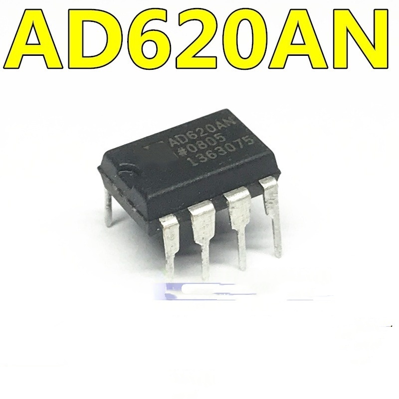 ชิป AD620AN AD620ANZ In-Line DIP8 ชิป