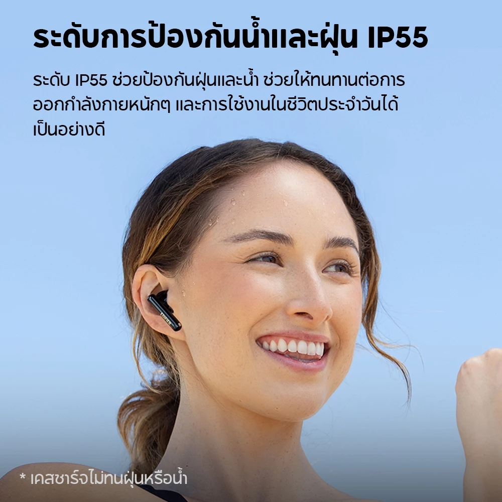 Edifier X5 Pro 2025 หูฟัง ANC Bluetooth 6.0 IP55 48 ชม. thumbnail 7