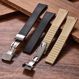 Premium Stripess CTS FKM สายนาฬิกายาง 20 มม. สายนาฬิกา Quick…