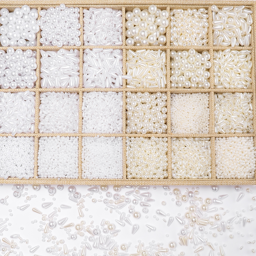 St.kunkka ไฮไลท์มุกข้าวลูกปัดลูกปัดหยดน้ําลูกปัดรูปไข่ ABS ไข่มุกหลวมลูกปัดสําหรับ Handcarft สร้อยข้อมือทําสําหรับเครื่องประดับทําด้วยมือ DIY - รูปที่ 2