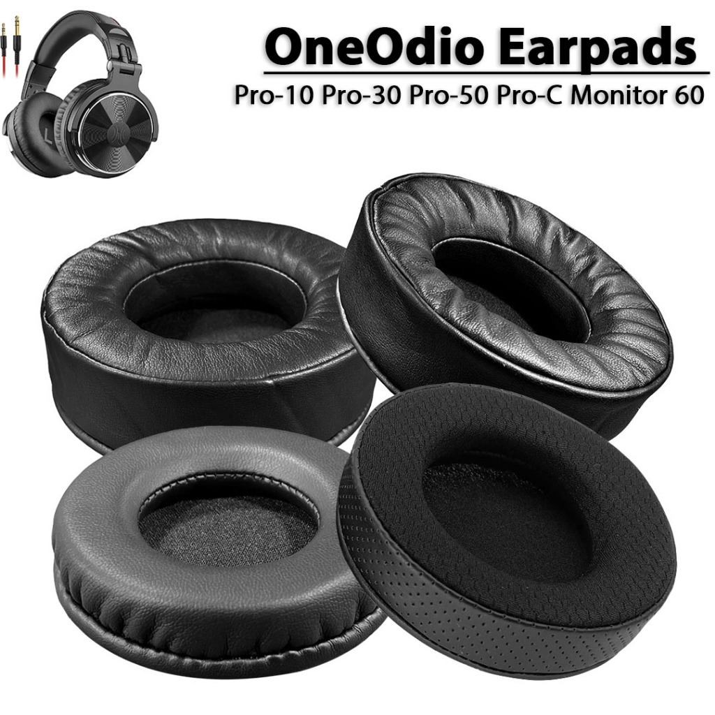 เปลี่ยนแผ่นรองหูฟัง Earmuffs สําหรับ OneOdio Studio Pro-10 Pro-30 Pro-50 Pro-C Monitor 60 หูฟัง 95 มม.แผ่นรองหูฟัง
