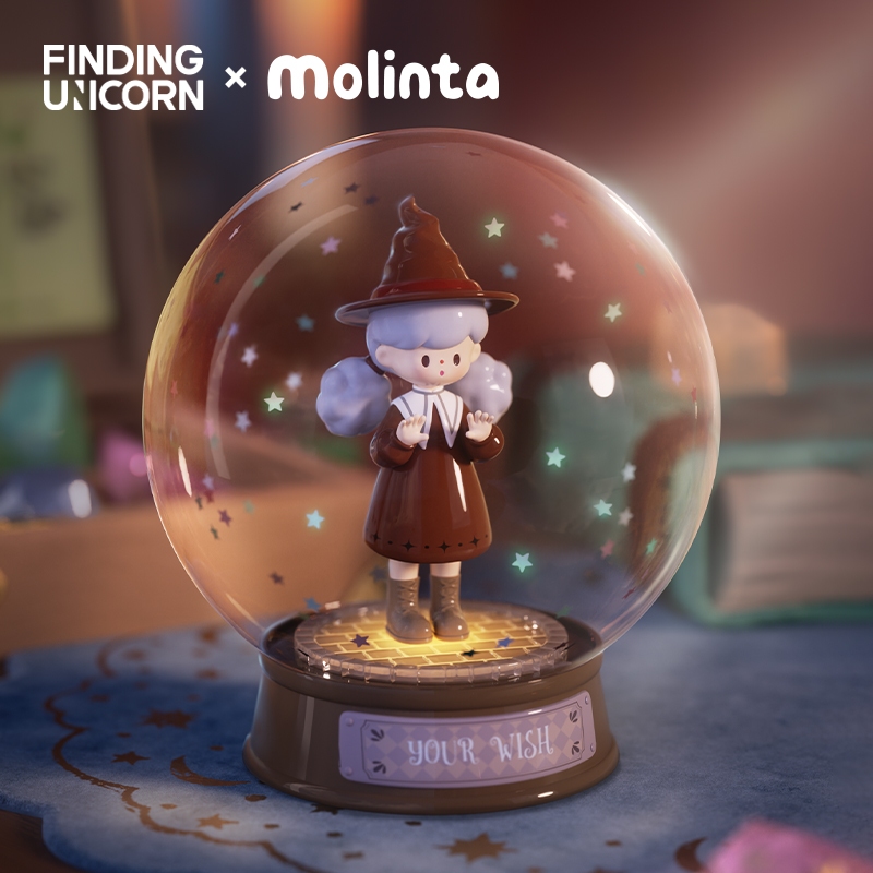 ⚡เตรียมการจัดส่ง⚡กล่องสุ่ม FINDING UNICORN molinta Chasing Light Series Mystery Box Figure