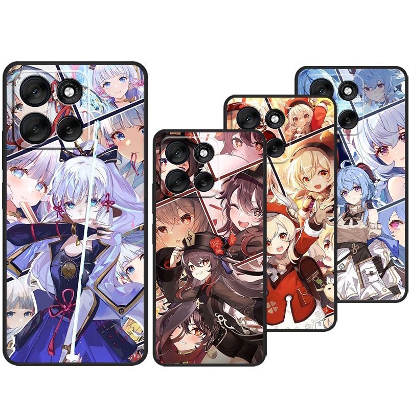 สําหรับ Moto G86 เคสโทรศัพท์สําหรับ Moto G56 G34 G54 G55 5G กันกระแทก TPU นุ่มสําหรับ Moto rola G75 