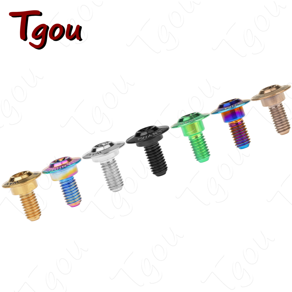 Tgou ไทเทเนียมอัลลอยด์ bolt M5x12/13 มม.หลายขนาด Torx หัว step สกรูใช้สําหรับรถจักรยานยนต์ไฟฟ้าด้านข้างแผ่นแผ่นแผ่นดิสก์ ราคา ถูกที่สุด ดีลบีเคเค แกลเลอรีภาพที่ 2