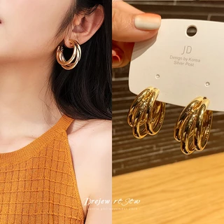 เดรช เข็มเงินยุคกลางรอบดอกไม้พู่ต่างหูยุโรปและอเมริกาย้อนยุคโลหะต่างหู