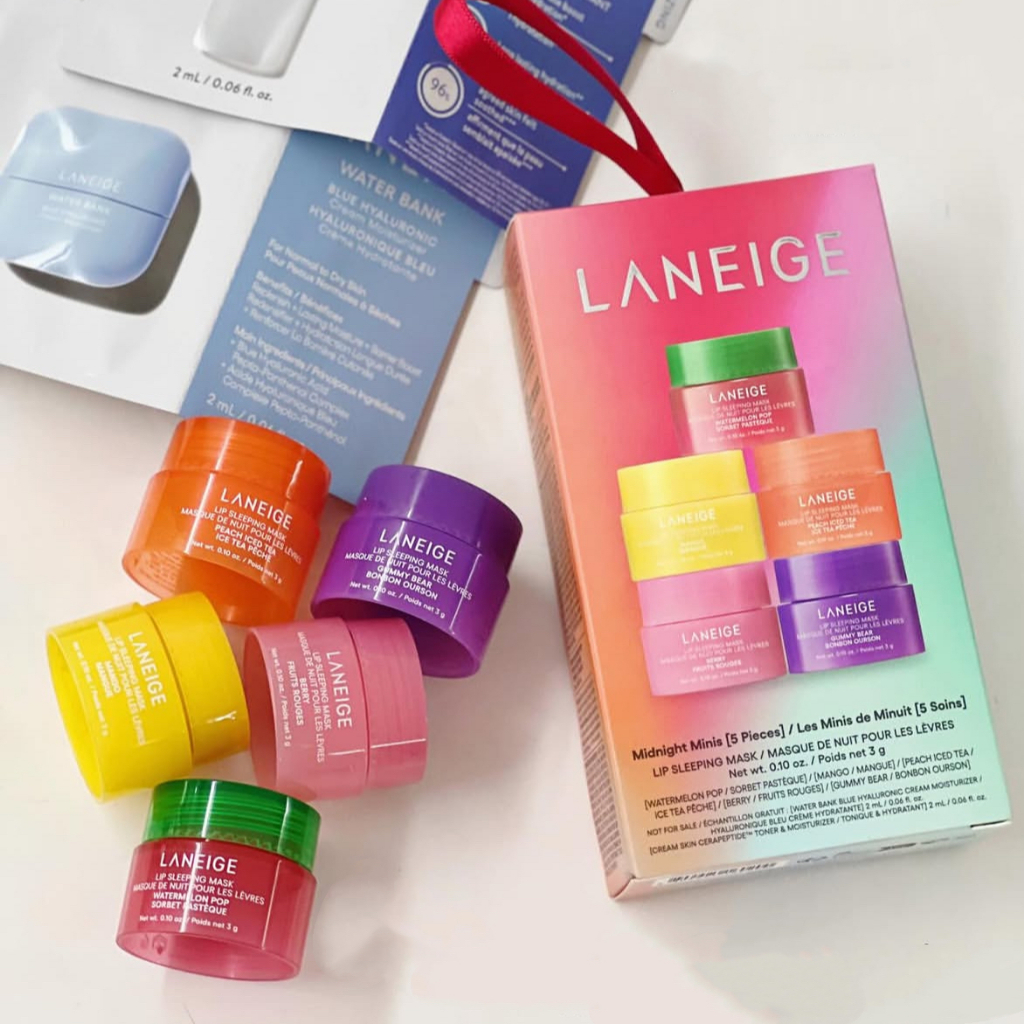 LANEIGE Fruit Tinted Lip Balm Set 3g*5