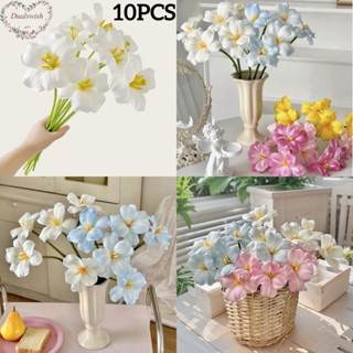 10 ชิ้น/ล็อต 33 ซม.ทิวลิปประดิษฐ์ PU ดอกไม้/ช่อดอกไม้ถือการจ…