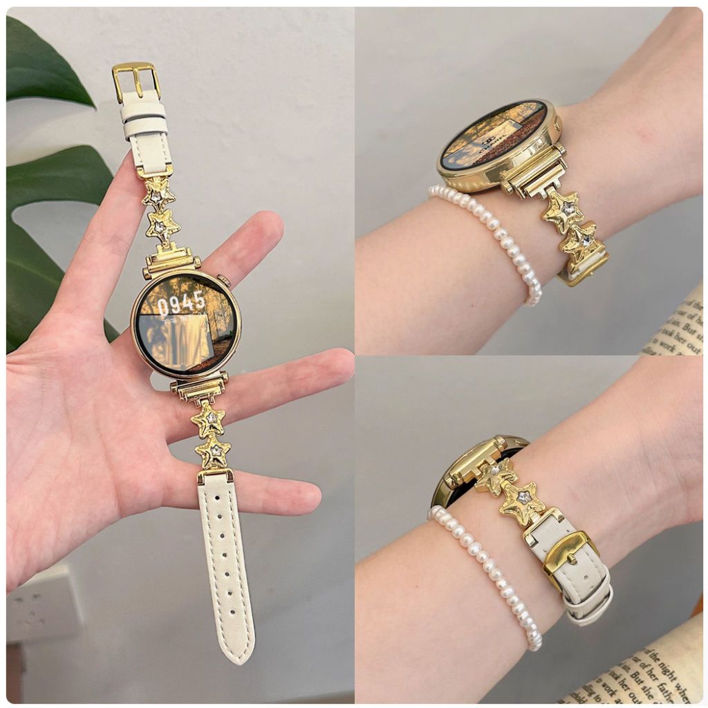 Star Denim Watch Strap For Huawei watch GT 5 สาย huawei watch gt 5 pro / Huawei GT5 Pro สาย GT2/GT3/ huawei GT4 สาย Redmi watch 5 Lite / Redmi watch 5 Active สาย Galaxy watch 7 Strap / Garmin lily 2 active สาย GTS4 mini ,GTS3,GTS2, Amazfit Bip 6 Strap ราคา ถูกที่สุด ดีลบีเคเค แกลเลอรีภาพที่ 8