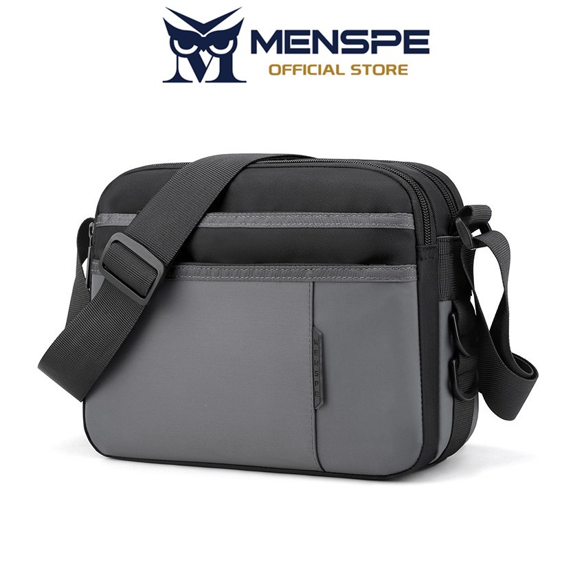 Menspe แฟชั่นกระเป๋าสะพายไหล่เดี่ยวหลายกระเป๋าผู้ชายกระเป๋า Messenger กระเป๋าถือลําลองกระเป๋าเอกสารธุรกิจ
