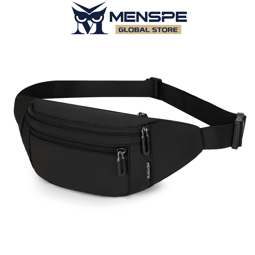 Menspe Multi-Functional Fitness Bag กระเป๋าคาดเอวขนาดเล็กกันน้ําทนต่อการสึกหรอ Unisex Mini Belt Bag พร้อมสายปรับได้สําหรับออกกําลังกายวิ่ง