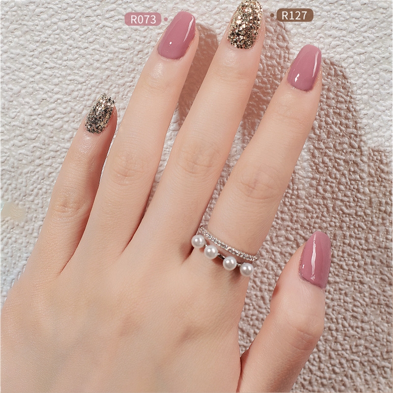 Nail.garden ชุดน้ำยาทาเล็บ 10/15/20/30/40/50สี ยาทาเล็บเจล 7.3ML สีเจลทาเล็บ สีทาเล็บเจล สีใสไม่ซีดจาง แบบต้องอบ - รูปที่ 3