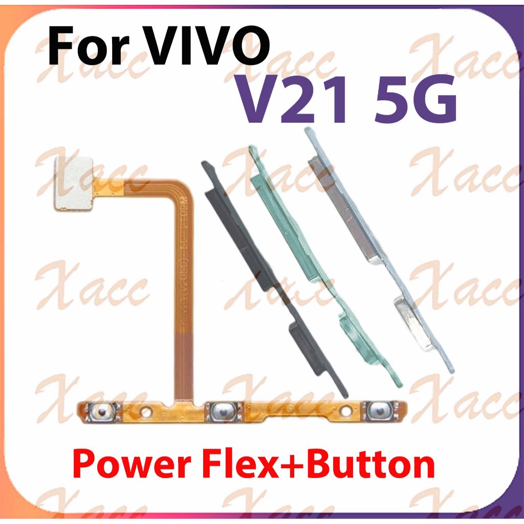 ปริมาณพลังงาน ON OFF ปุ่ม flex switch เอาต์พุตปุ่มด้านข้างริบบิ้น flex cable สําหรับ VIVO V21 5G