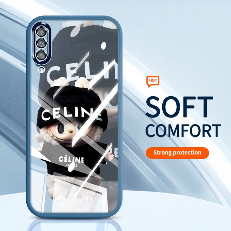 YBD Labubu เคสโทรศัพท์สําหรับ Samsung Galaxy A50 A50S A30S A307 A03S A02S M02S A025 A307 ตุ๊กตาอินเท