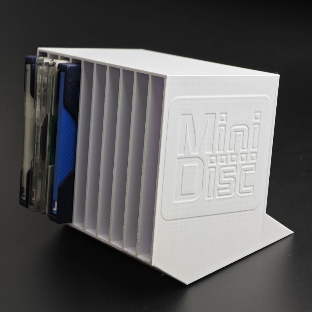 MD Disc MD Disc minidisc กล่องเก็บชั้นเก็บกล่องจัดระเบียบความจุขนาดใหญ่อุปกรณ์เสริมภาพและเสียง