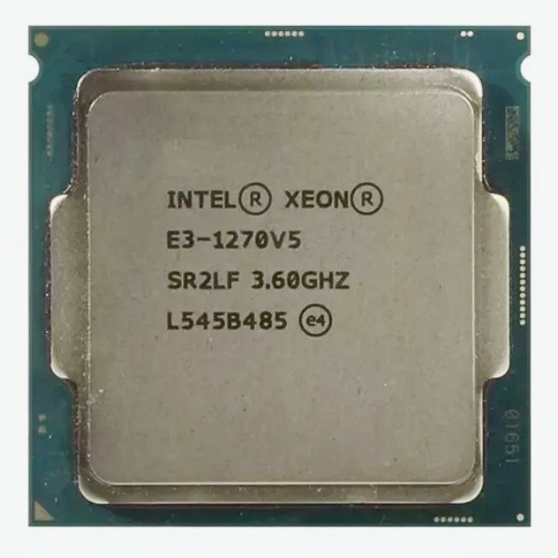 Xeon โปรเซสเซอร์ E3 1270 1260L V5 2.90 GHz 3.60 GHz 8M 4 แกน 8 ด้าย LGA1151 ซ็อกเก็ตเซิร์ฟเวอร์ CPU