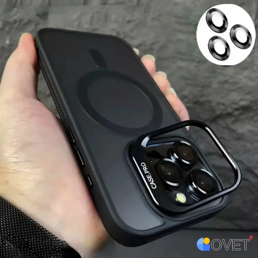 EIRVEXEL ความหรูหรา พร้อมเมาท์เลนส์ เป็นมิตรกับผิว เย็น แม่เหล็ก เคส ใช้ได้กับ: เคสไอโฟน Compatible For iPhone 16 15 14 13 12 11 Pro Max Plus ทนต่อการตกหล่น Case เคส