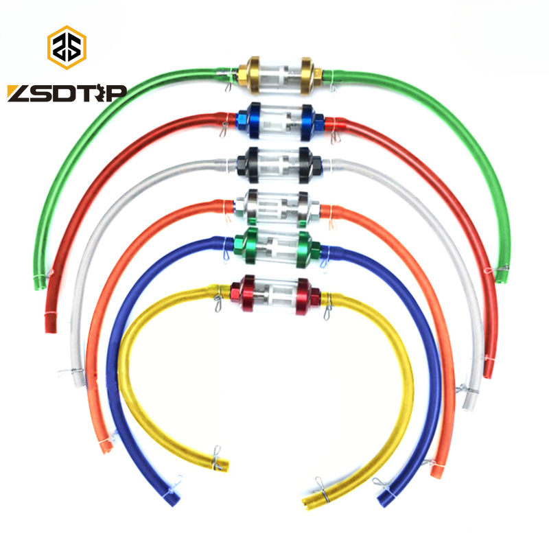 Zsdtrp อุปกรณ์กรองน้ํามันเชื้อเพลิงเบนซิน 8 มม . สําหรับรถจักรยานยนต์