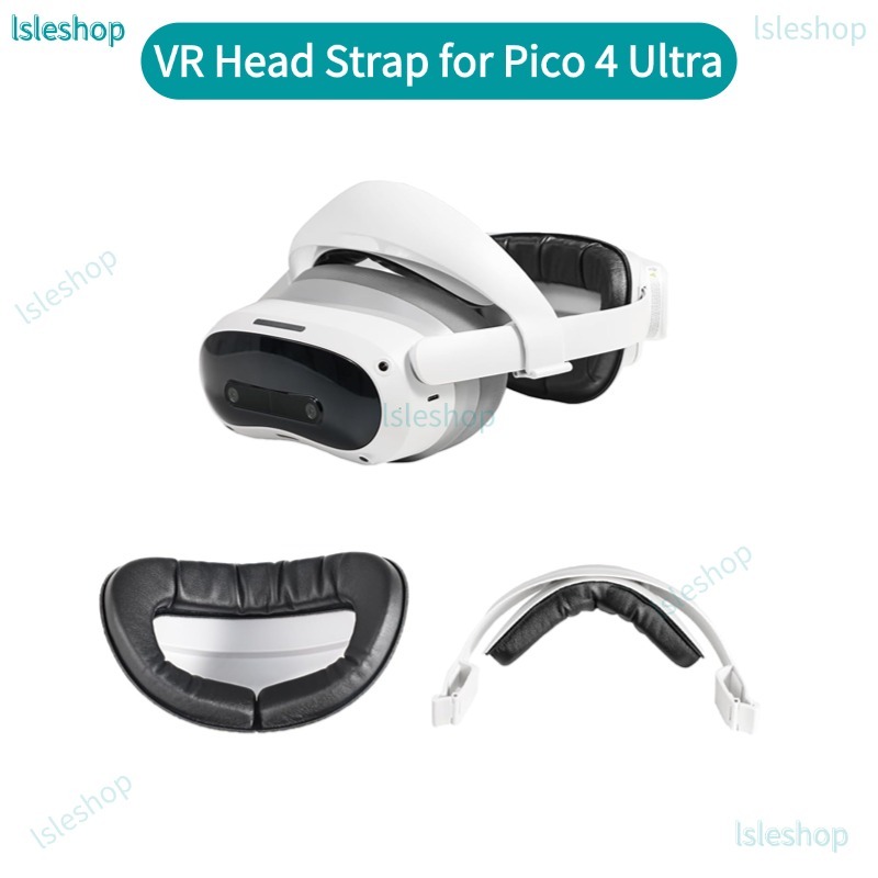 VR สายคล้องคอสําหรับ Pico 4 Ultra VR หน้าผาก Soft Pad สําหรับ Pico 4 Ultra เปลี่ยนหัวเบาะ Pad