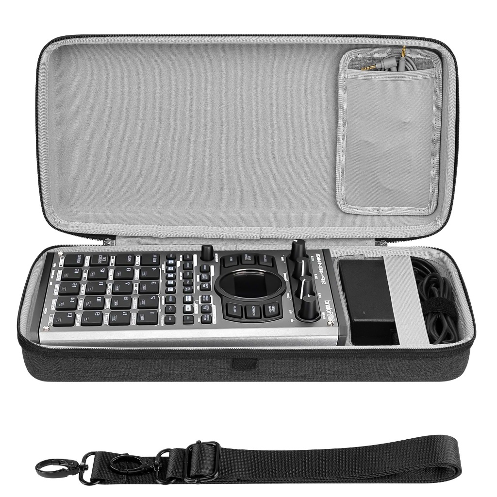 GEEKRIA Hard Case เข้ากันได้กับ Roland SP-404MKII/SP-404/SP-404A/SP-404SX, กระเป๋าเดินทางแบบแข็ง (สี