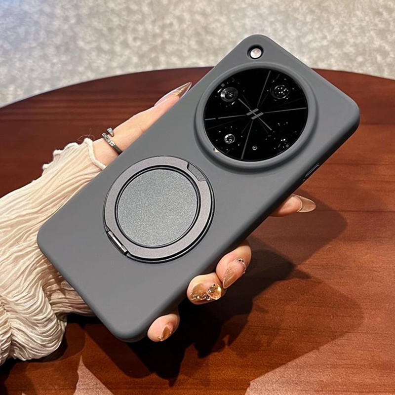 พร้อม 360 สร้อยข้อมือโลหะแม่เหล็ก Kickstand สําหรับ OPPO ค้นหา X9 Pro X8 Ultra X8 Pro X8s Plus หรูหราสีลูกกวาดเด็กผิวซิลิโคนเหลวเต็มปกหลังป้องกัน