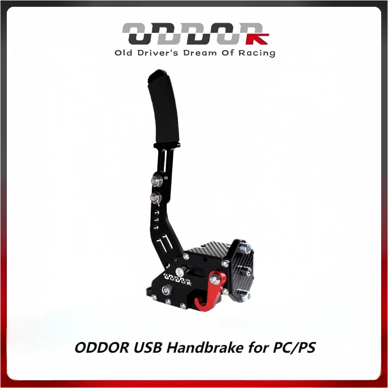 ODDOR USB Sim Handbrake สําหรับ PC/PS4/PS5-เข้ากันได้กับ w/Logitech, ETS2, Dirt Rally, Forza Horizon