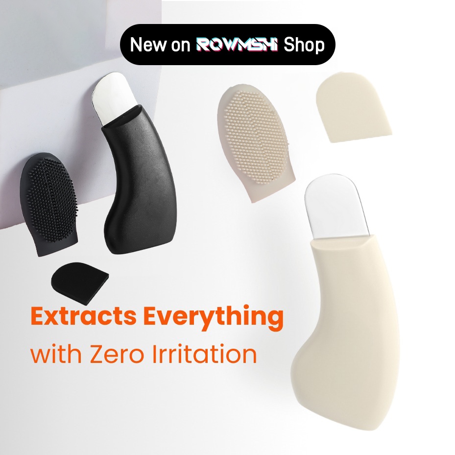 ROWMSHI Pro Pore Extractor สิวหัวดํา Extractor เครื่องมือสําหรับสิวหัวดํา & Sebanceous Filaments