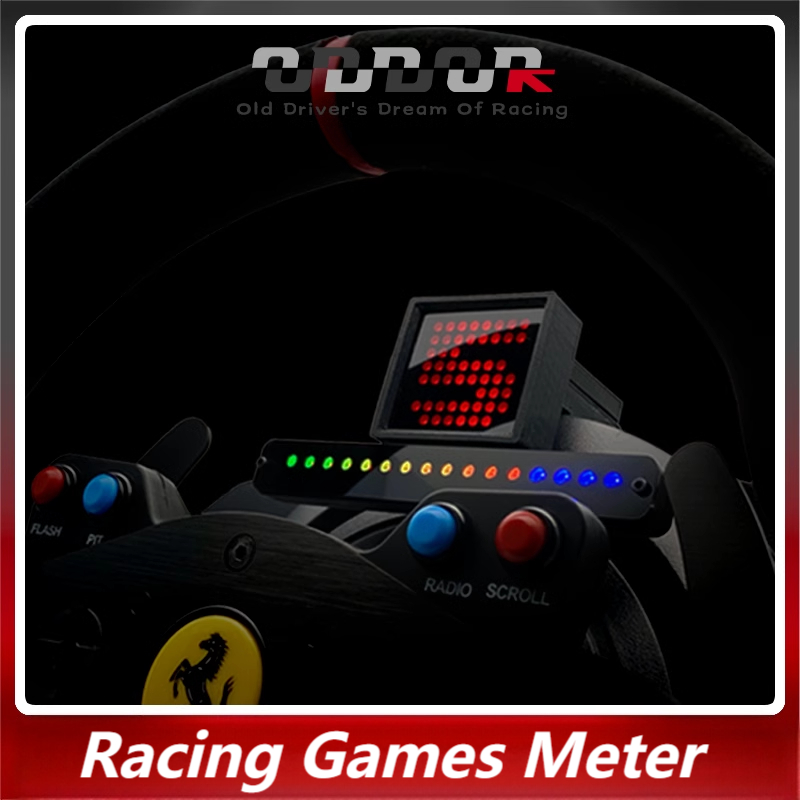 ODDOR แดชบอร์ดเกมแข่งรถสําหรับ Thrustmaster T300/TSPC และล้อ Logitech G29/G27