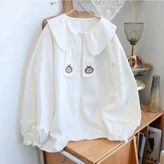 เสื้อแขนยาวสไตล์เกาหลีสำหรับผู้หญิง ออกแบบอย่างหรูหราและสวมใส่ง่าย พร้อมงานฝีมือพิเศษ