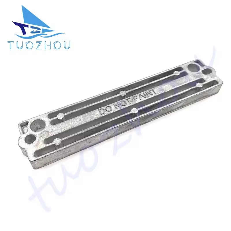 Anode สำหรับ Tohatsu Outboard Motor MFS25HP, 30HP, 40HP ถึง 140HP ขนาด 19.6 ซม. รหัส 3C7-60218-2