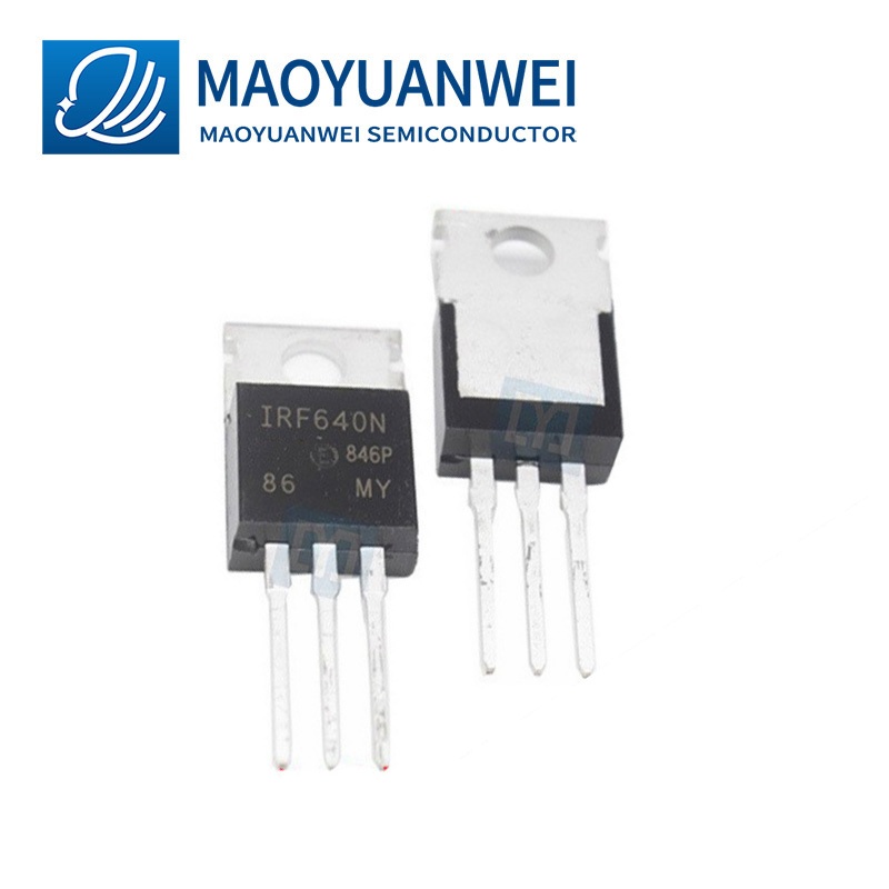 IRF640NPBF TO-220 MOSFET 10pcs N MOS 200V 18A Field Effect หลอด irf640 F640 การประกันคุณภาพ ttb7