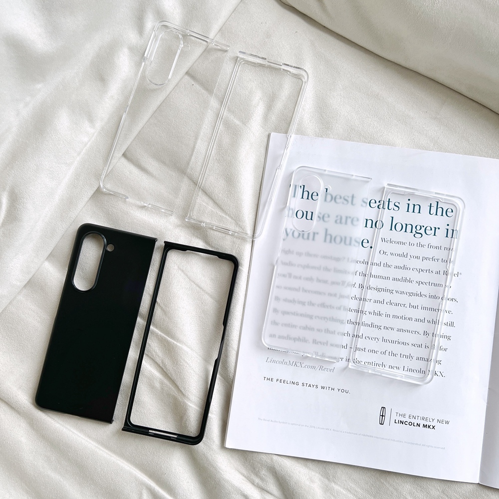 ฝาครอบพลาสติกบางเฉียบสําหรับ Samsung Galaxy Z FOLD 2 3 4 5 6 7 กรณีกันกระแทก Hard PC ฝาครอบป้องกัน